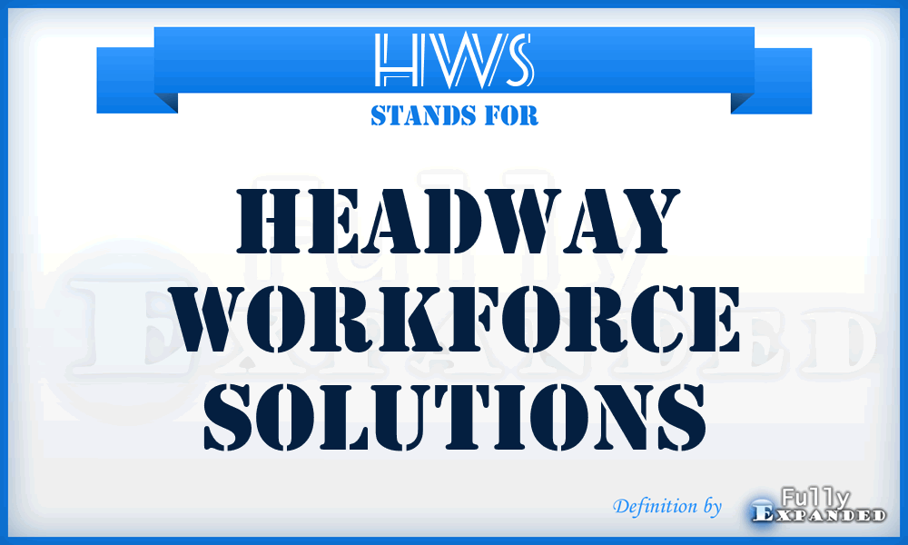 HWS - Headway Workforce Solutions