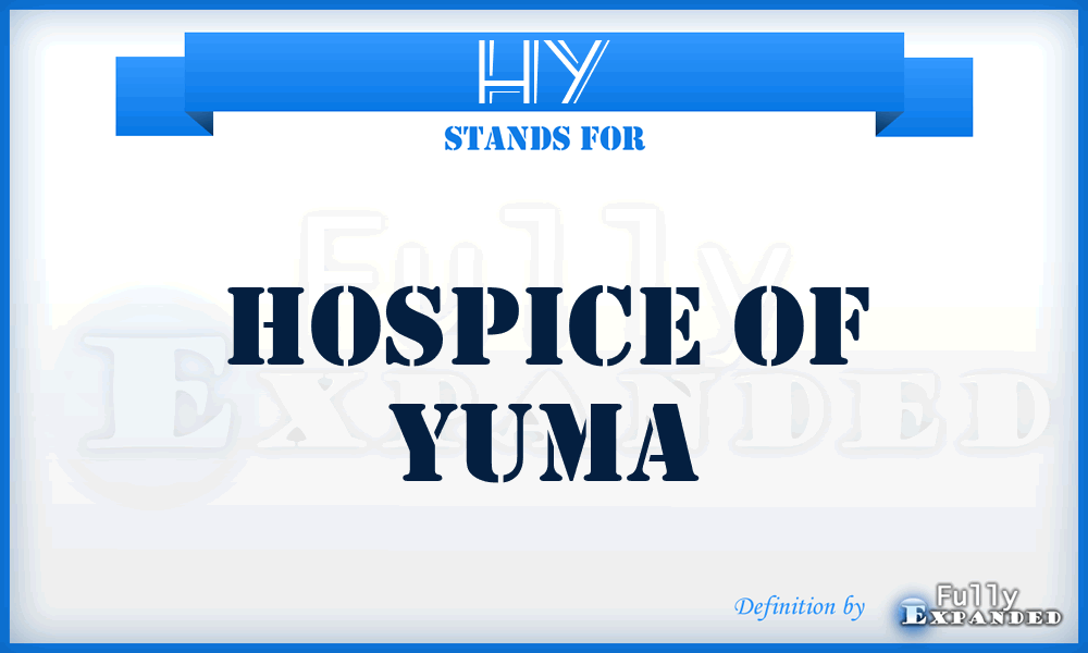 HY - Hospice of Yuma