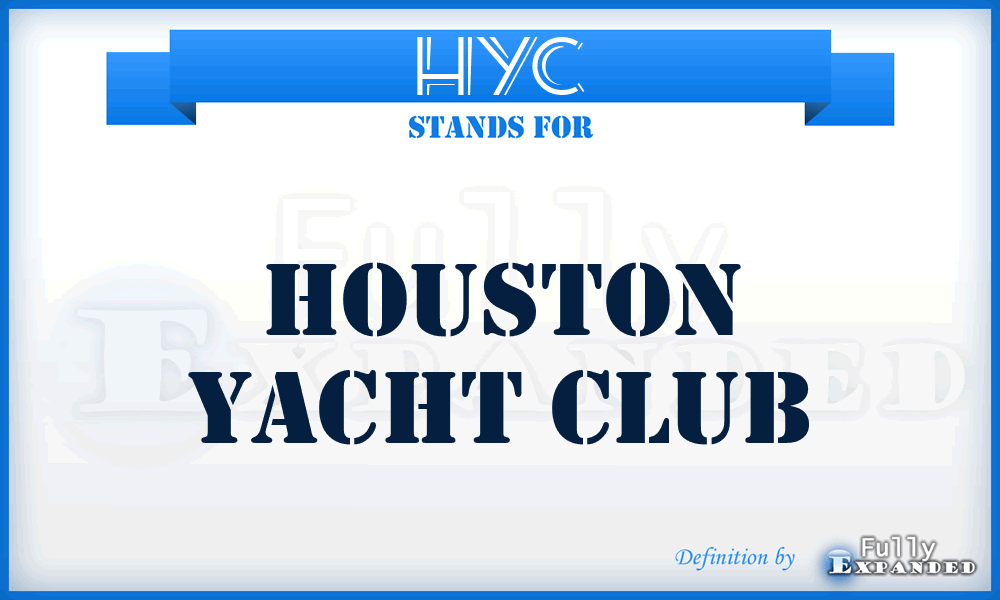 HYC - Houston Yacht Club