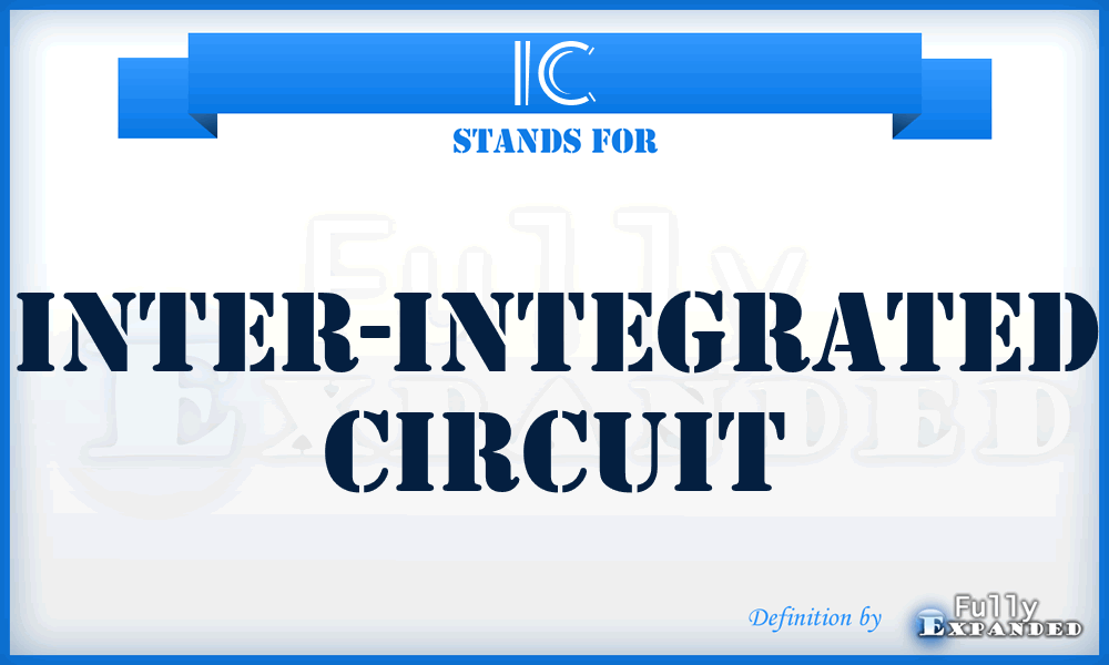 I²C - Inter-Integrated Circuit