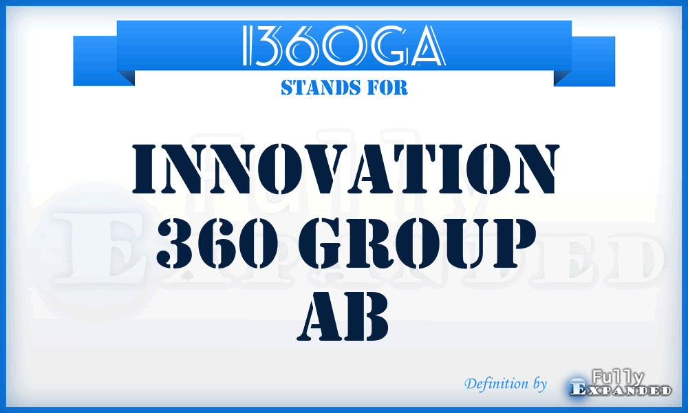 I360GA - Innovation 360 Group Ab