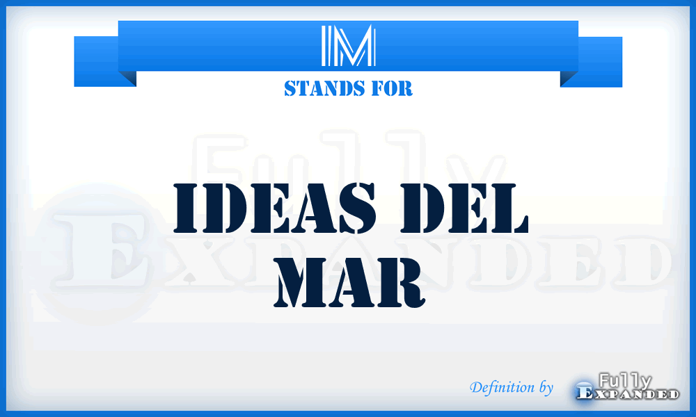 IM - Ideas del Mar