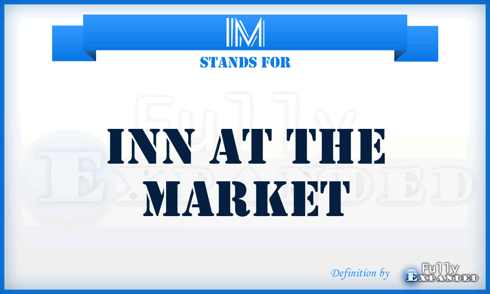 IM - Inn at the Market