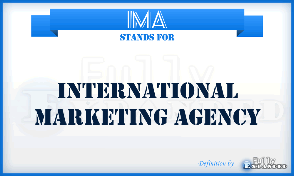 IMA - International Marketing Agency