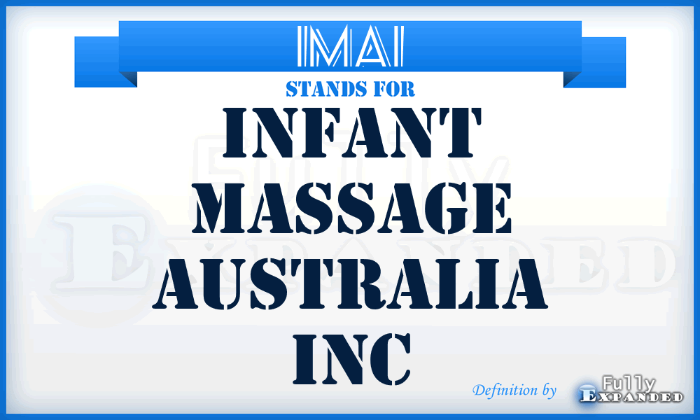 IMAI - Infant Massage Australia Inc