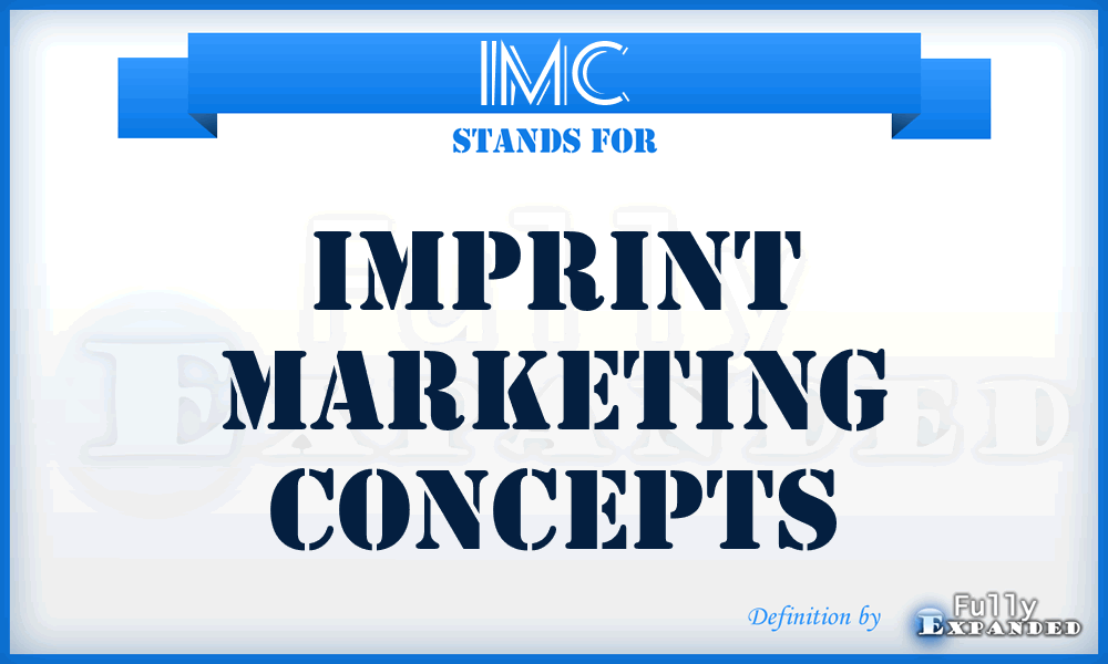 IMC - Imprint Marketing Concepts