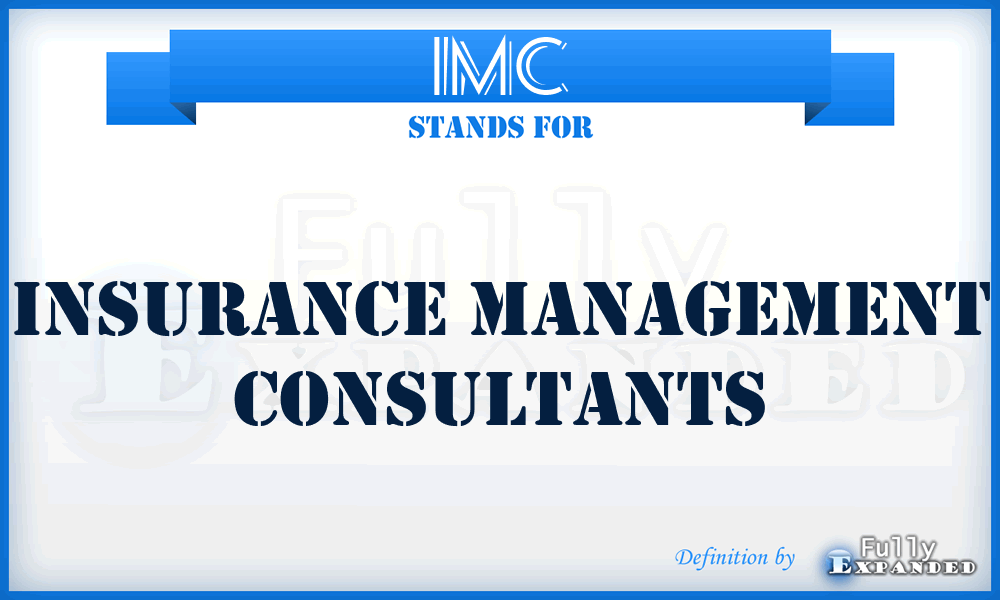 IMC - Insurance Management Consultants