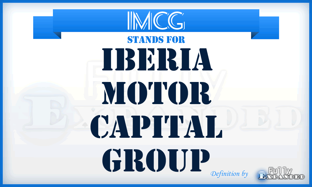 IMCG - Iberia Motor Capital Group