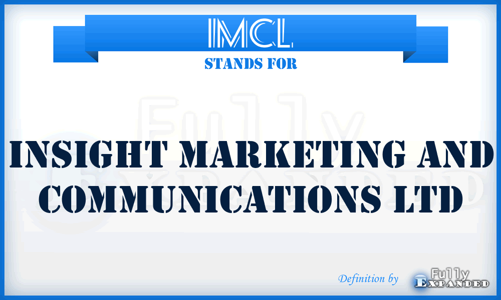 IMCL - Insight Marketing and Communications Ltd