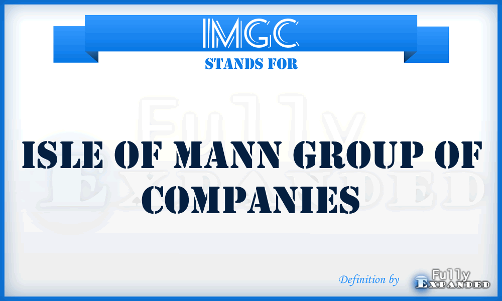 IMGC - Isle of Mann Group of Companies