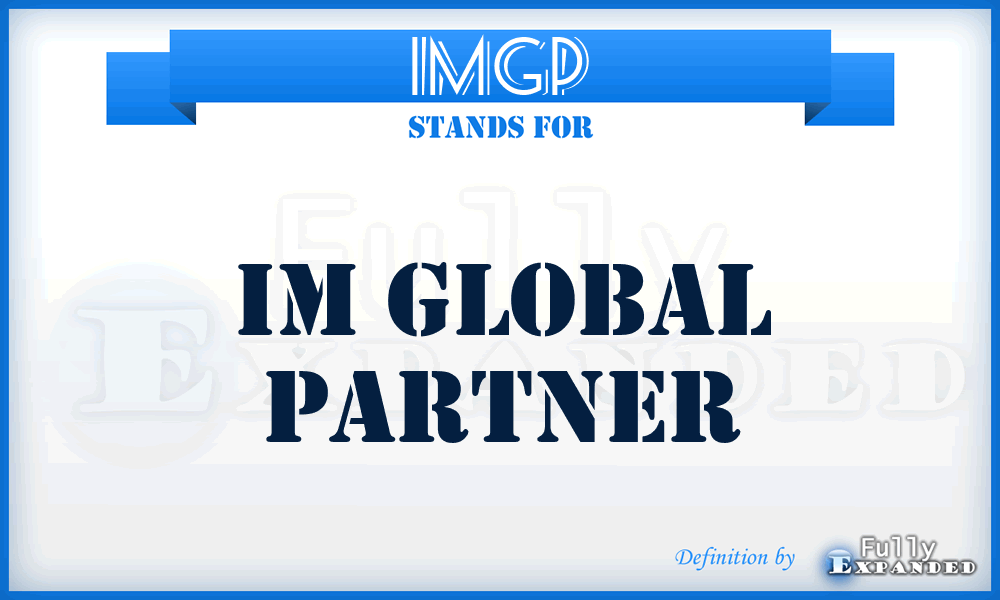 IMGP - IM Global Partner