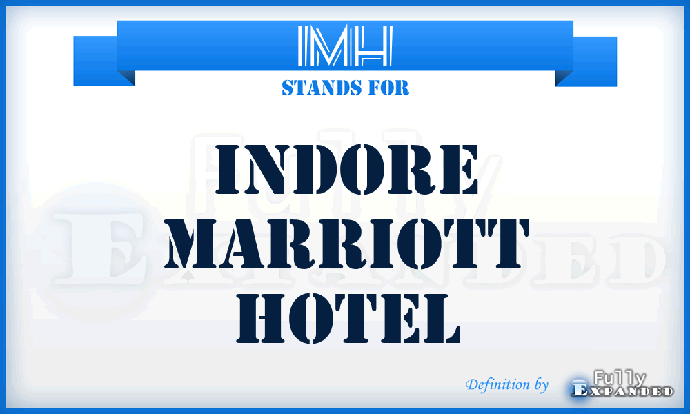 IMH - Indore Marriott Hotel
