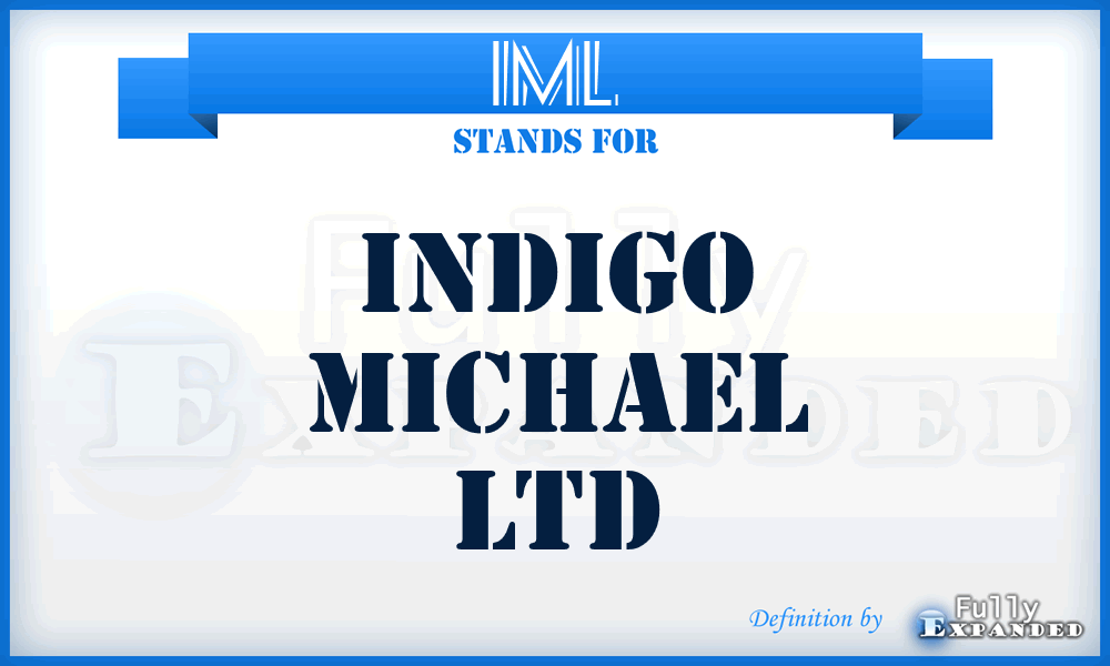 IML - Indigo Michael Ltd