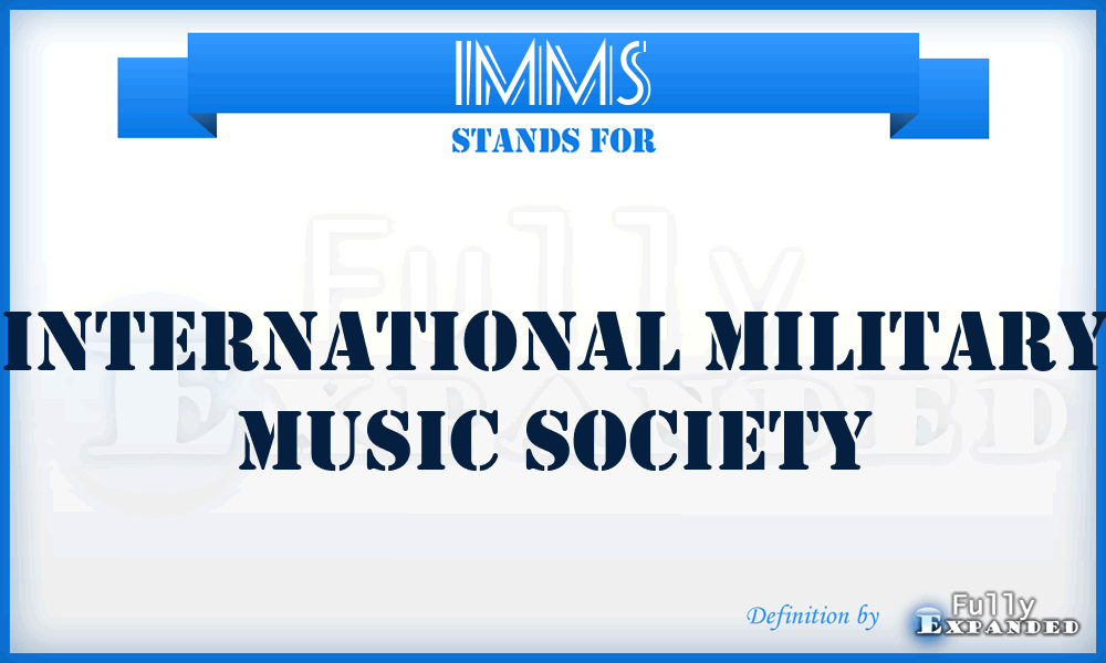 IMMS - International Military Music Society