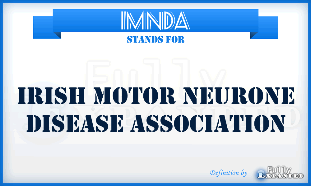 IMNDA - Irish Motor Neurone Disease Association