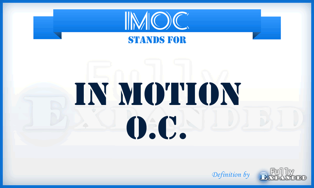 IMOC - In Motion O.C.