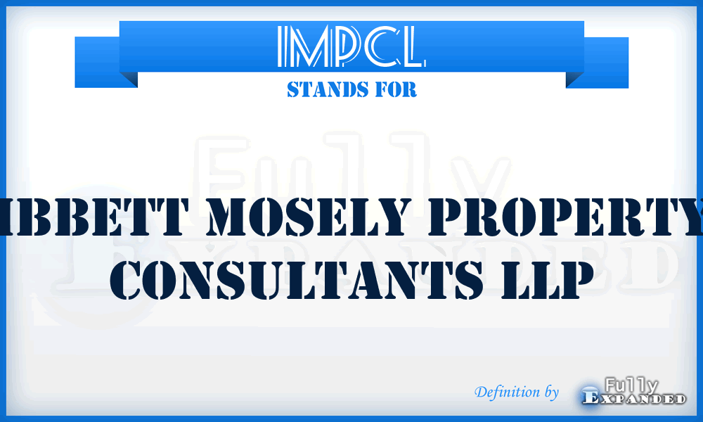 IMPCL - Ibbett Mosely Property Consultants LLP