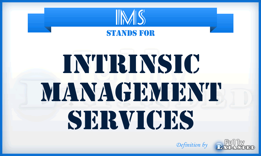 IMS - Intrinsic Management Services