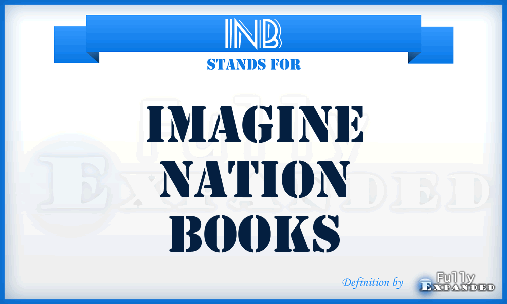 INB - Imagine Nation Books