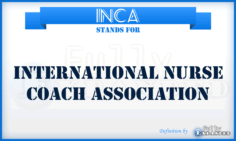 INCA - International Nurse Coach Association