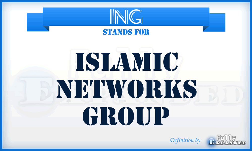 ING - Islamic Networks Group