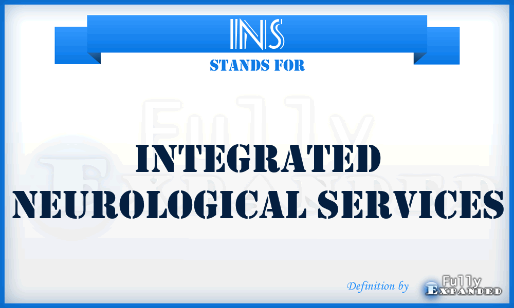 INS - Integrated Neurological Services