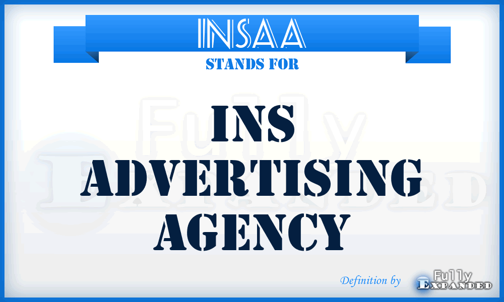 INSAA - INS Advertising Agency