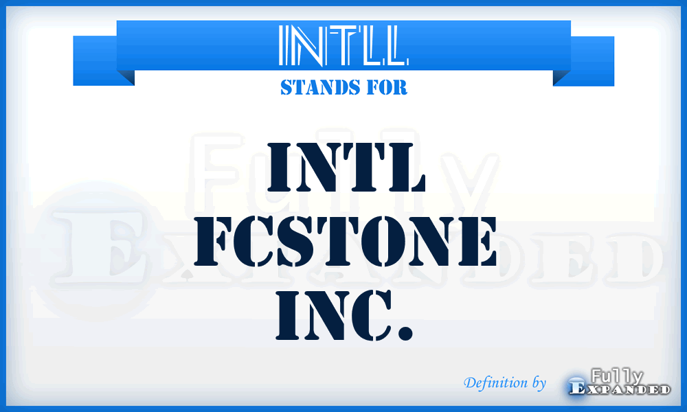 INTLL - INTL FCStone Inc.