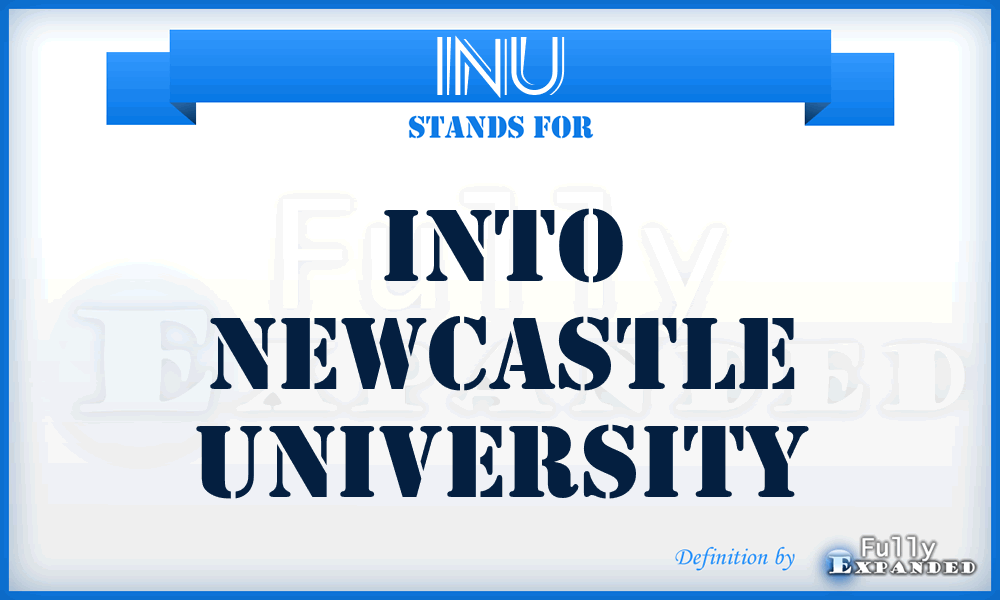 INU - Into Newcastle University