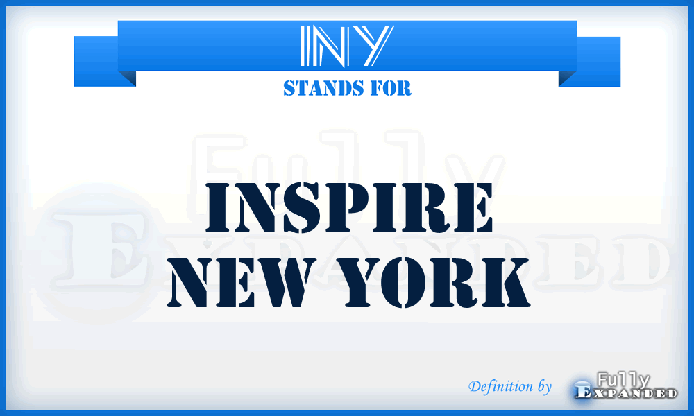 INY - Inspire New York