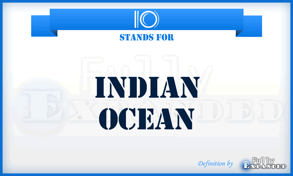 IO - Indian Ocean