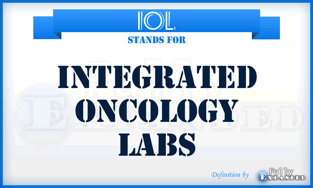 IOL - Integrated Oncology Labs