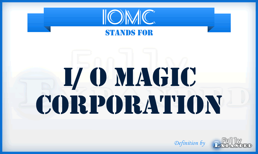 IOMC - I/ O Magic Corporation