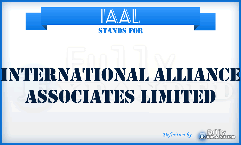 IAAL - International Alliance Associates Limited