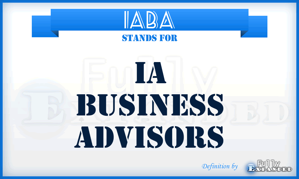 IABA - IA Business Advisors