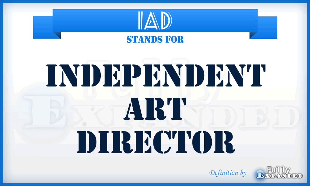 IAD - Independent Art Director