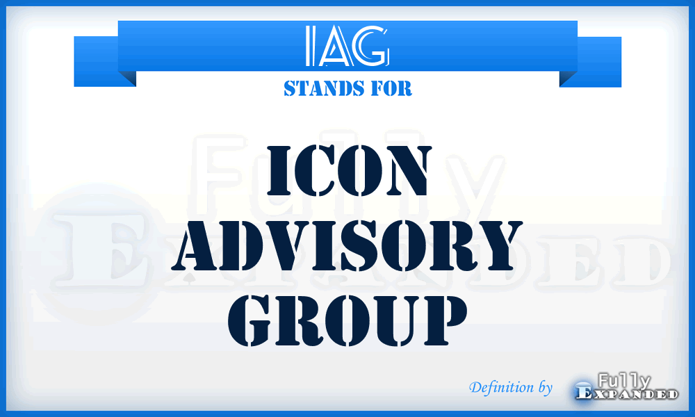 IAG - Icon Advisory Group