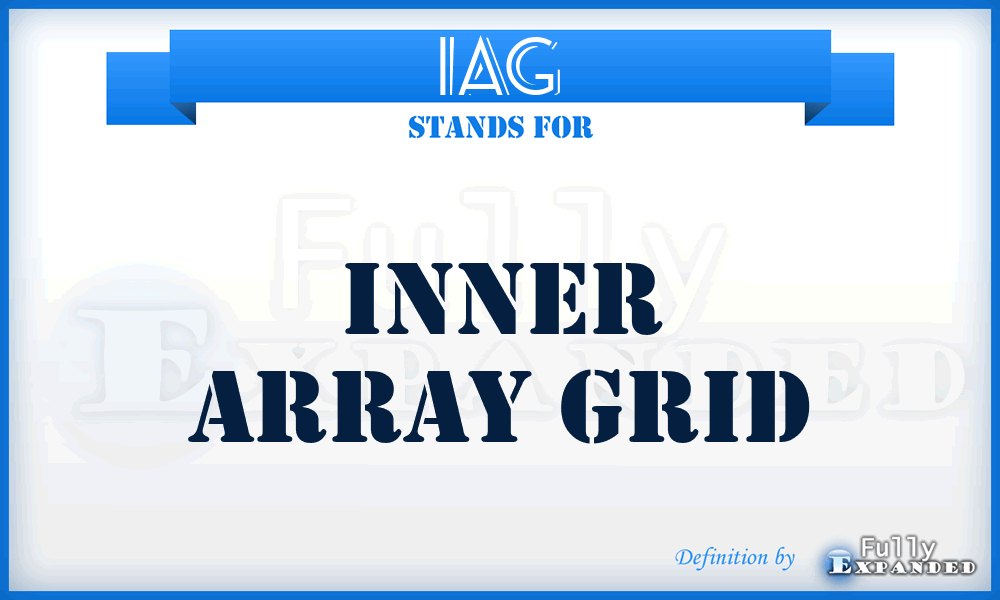 IAG - Inner Array Grid
