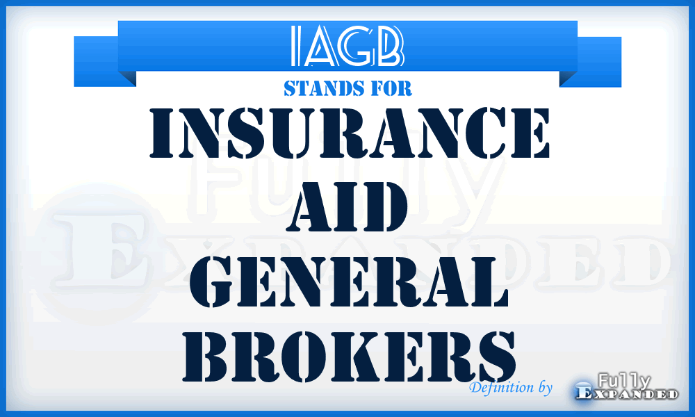 IAGB - Insurance Aid General Brokers