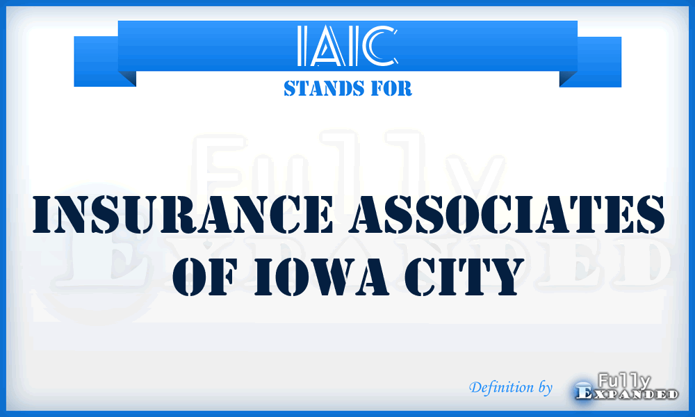 IAIC - Insurance Associates of Iowa City