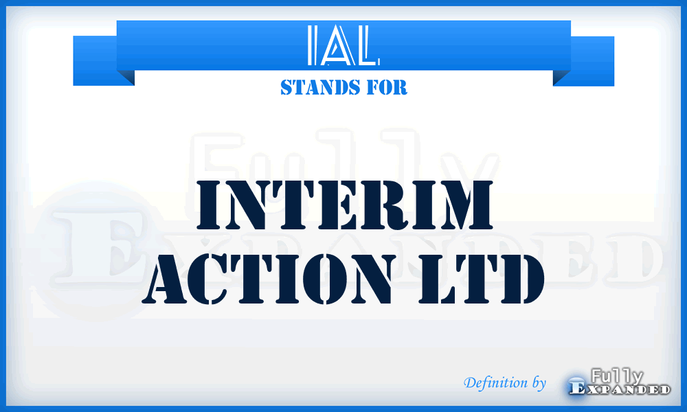 IAL - Interim Action Ltd