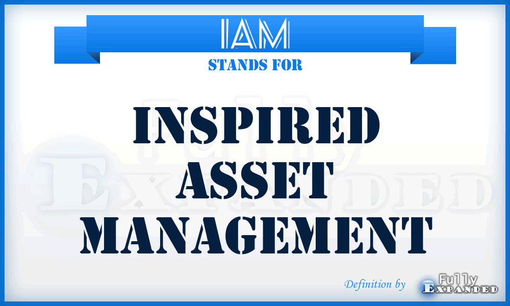 IAM - Inspired Asset Management