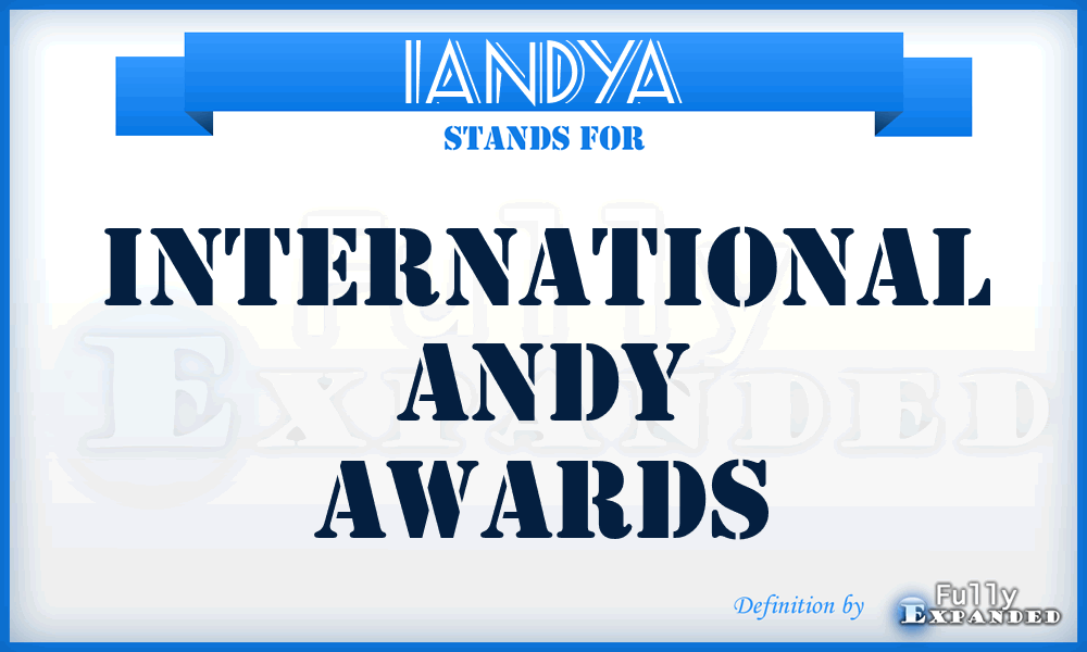 IANDYA - International ANDY Awards