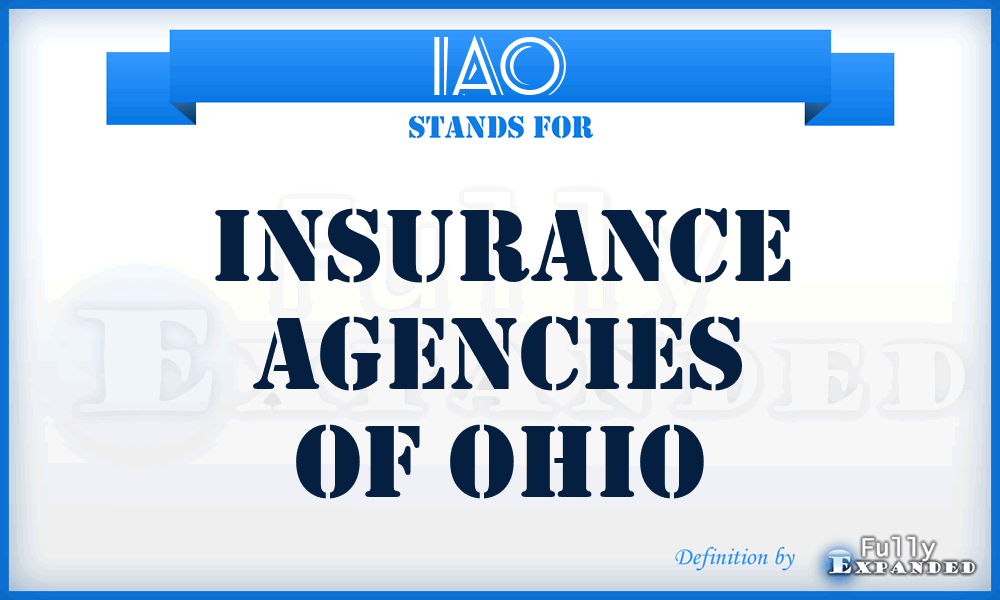 IAO - Insurance Agencies of Ohio