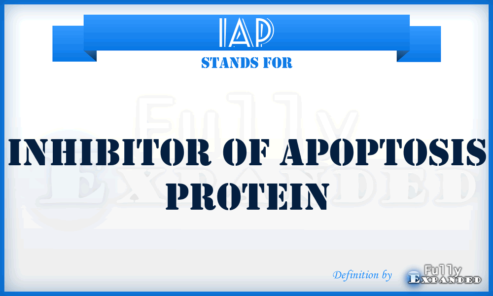 IAP - Inhibitor of Apoptosis Protein