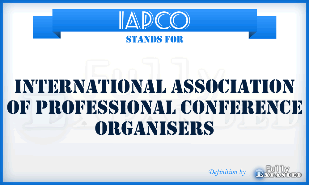 IAPCO - International Association of Professional Conference Organisers