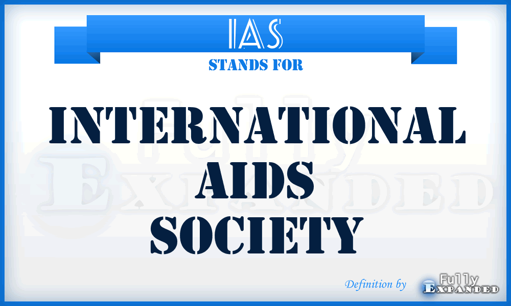 IAS - International Aids Society