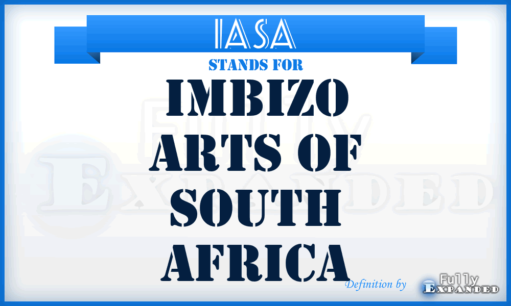 IASA - Imbizo Arts of South Africa