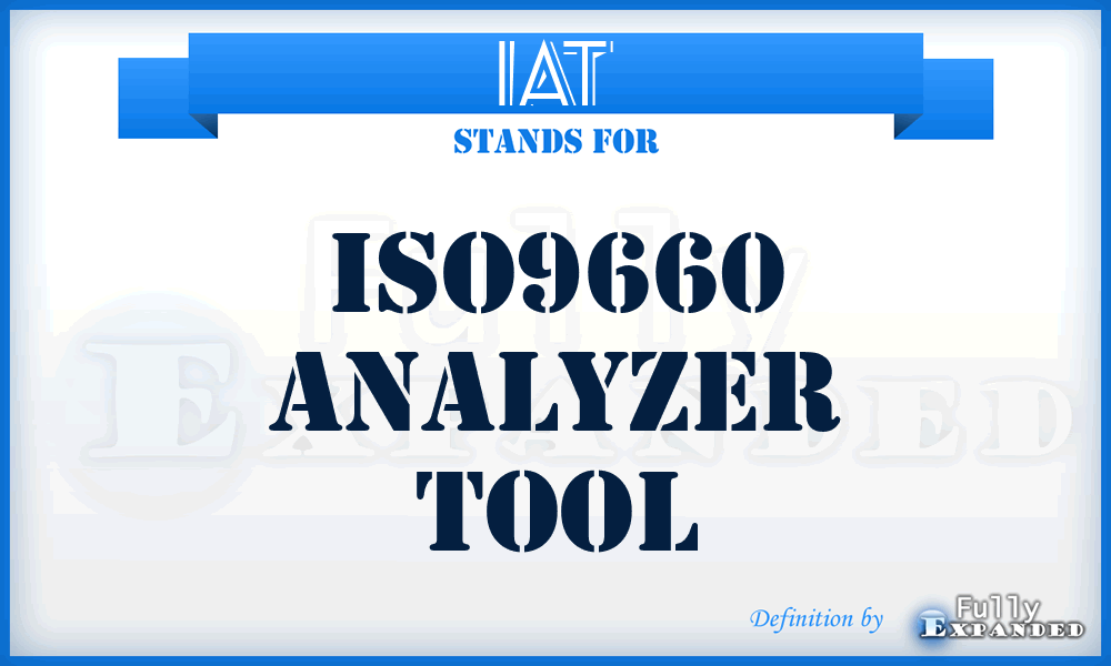 IAT - Iso9660 Analyzer Tool