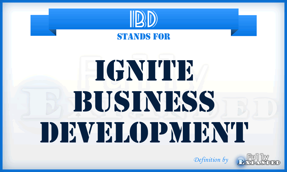 IBD - Ignite Business Development